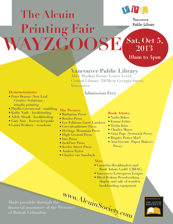Wayzgoose poster-official